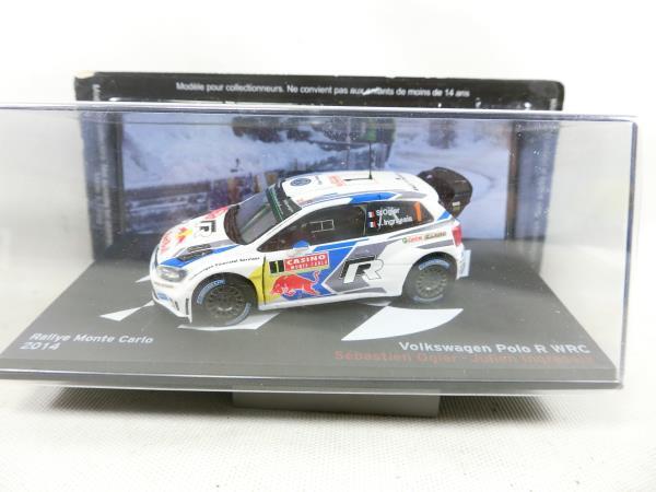 §ミニカー　デアゴスティーニ ラリーカーコレクション＃91　1/43　Volkswagen　Polo　R　WRC　2014　フォルクスワーゲン　ポロ_画像1