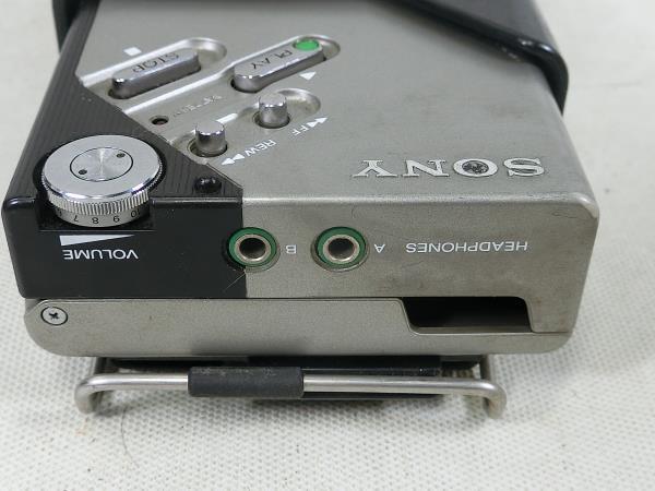 δSONY Walkman WM-2 ホルダー付き　ソニー　ウォークマン　カセットプレイヤー　ビンテージ　レトロ_画像5