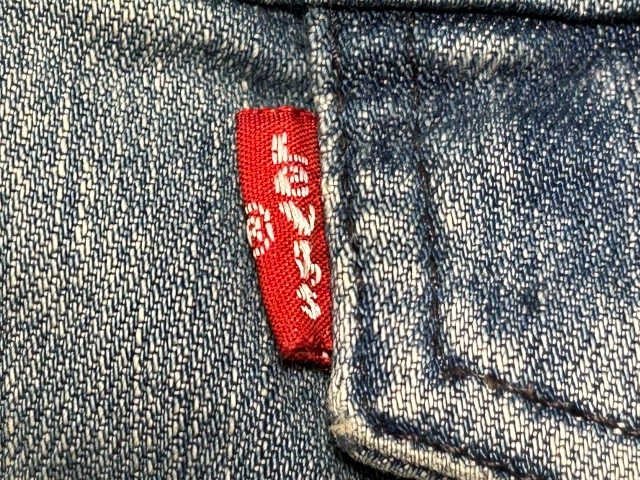 希少USA買付リーバイスLEVI'S70238ジージャン★インディゴ・ビンテージ加工★Lの画像5