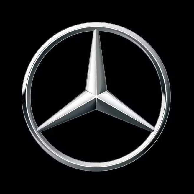 AMG メルセデスベンツ Mercedes Benz 3D メタル ステアリング エンブレム 58mm Affalterbach アップルツリー シルバー 57mmの画像2