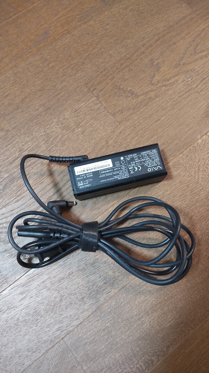 【中古品】VAIO用 AC電源アダプター VJ8AC10V9（純正）の画像3