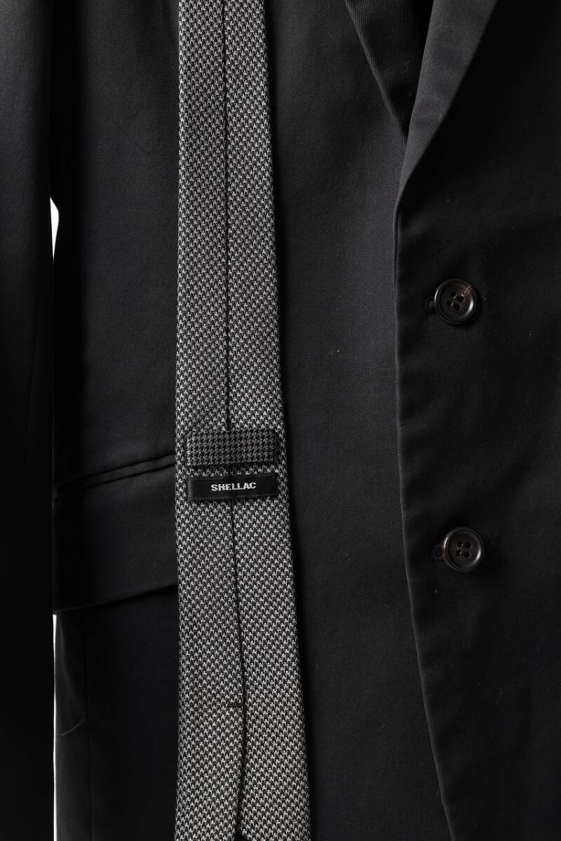 SHELLAC シェラック メンズ スーツ セットアップ SIZE46 ネクタイ付き 14th Addiction Ifsixwasnine LGB kmrii JULIUS BACKLASHの画像3