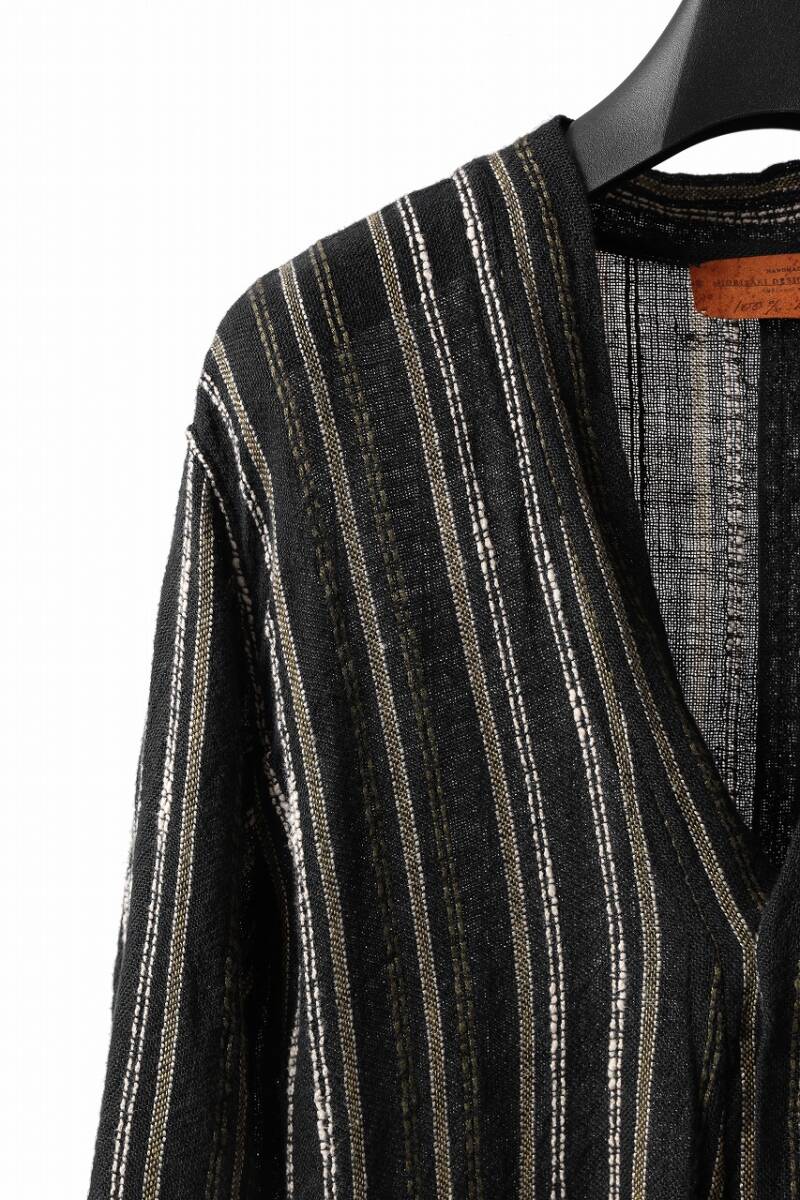 HORISAKI 限定生産 リネン cardigan ホリサキ 定価150000円 Andrew Driftwood Paul Harnden ZIGGY CHEN DEVOA ROGGYKEIの画像2