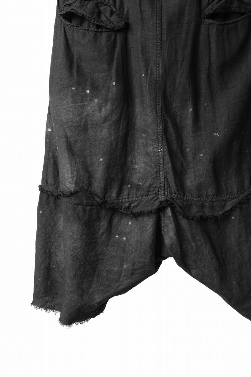 PAL OFFNER super low trousers black+finish パルオフナー 定価46750円 エヌゼロナナ n07 A.F ARTEFACT JULIUS RUNDHOLZ DIPの画像8