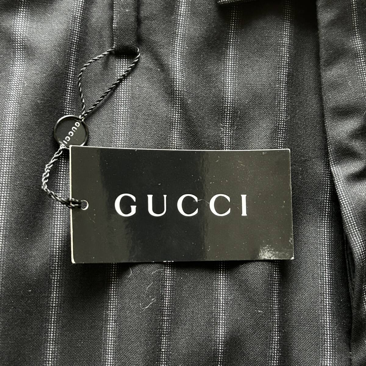 イタリア製/グッチ/GUCCI/ブーツカット/スラックス/ブラック/メンズ/size48/サイズ48の画像3