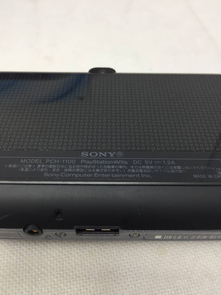 FY-310 動作品 SONY PSVITA PCH-1000 ZA01 本体 3G-wifi モデル ブラック Playstation VITA 本体のみ 初期化済の画像6