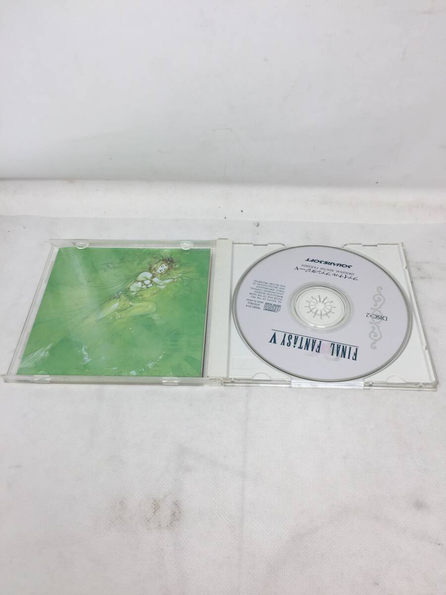 FY-587 サントラ CD ファイナルファンタジー5 オリジナルサウンドヴァージョン FINAL FANTASY5 サウンドトラックの画像6