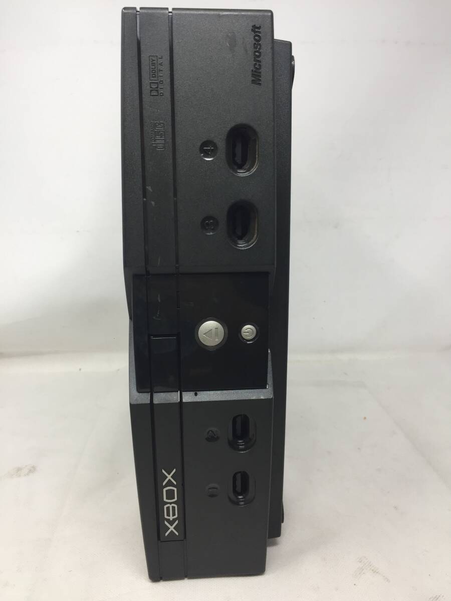 FY-755 通電確認済 初代 初期型 XBOX 本体 コントローラー 2個セット AVケーブル 電源コード_画像5