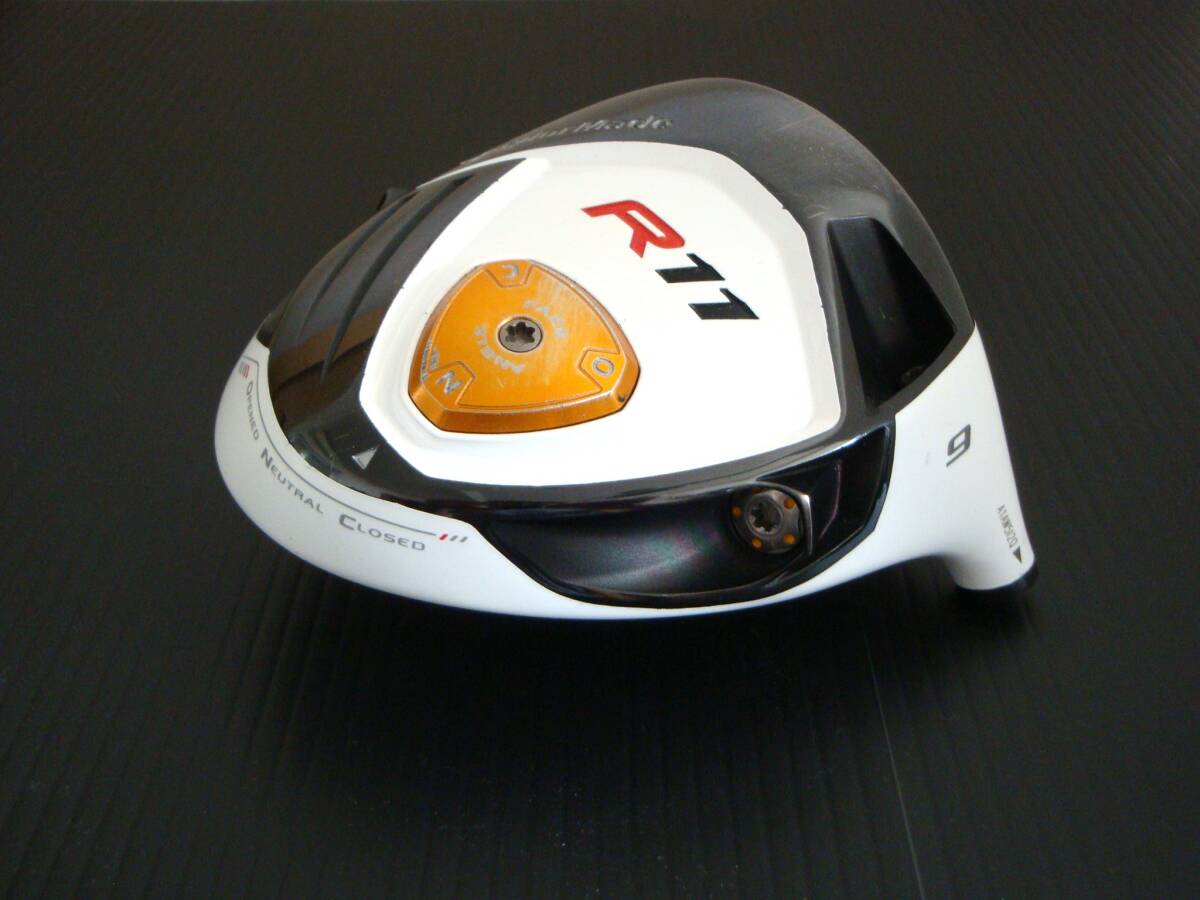 テーラーメイド 日本仕様 R11 ドライバー 9°ヘッド　R9シリーズ R11シリーズ ロケットボールズ RBZ 初代グローレ 互換性あり_画像1