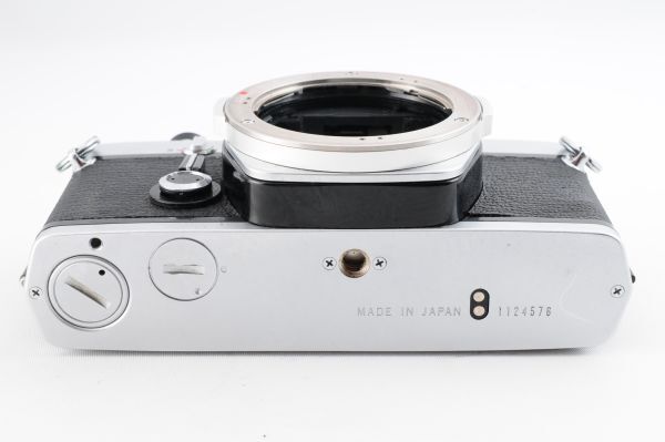 3100R664 オリンパス Olympus OM-1 Silver F.ZUIKO AUTO-S 50mm f1.8 一眼レフ フィルムカメラ [動作確認済]の画像8