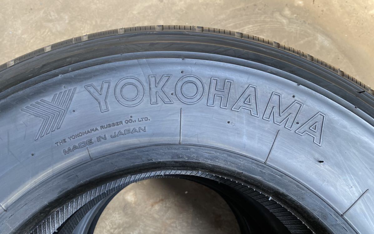 送料無料 新車外し 225/80R17.5 123/122L ヨコハマ RY437 2023年製 YOKOHAMA タイヤ 6本セット_画像6