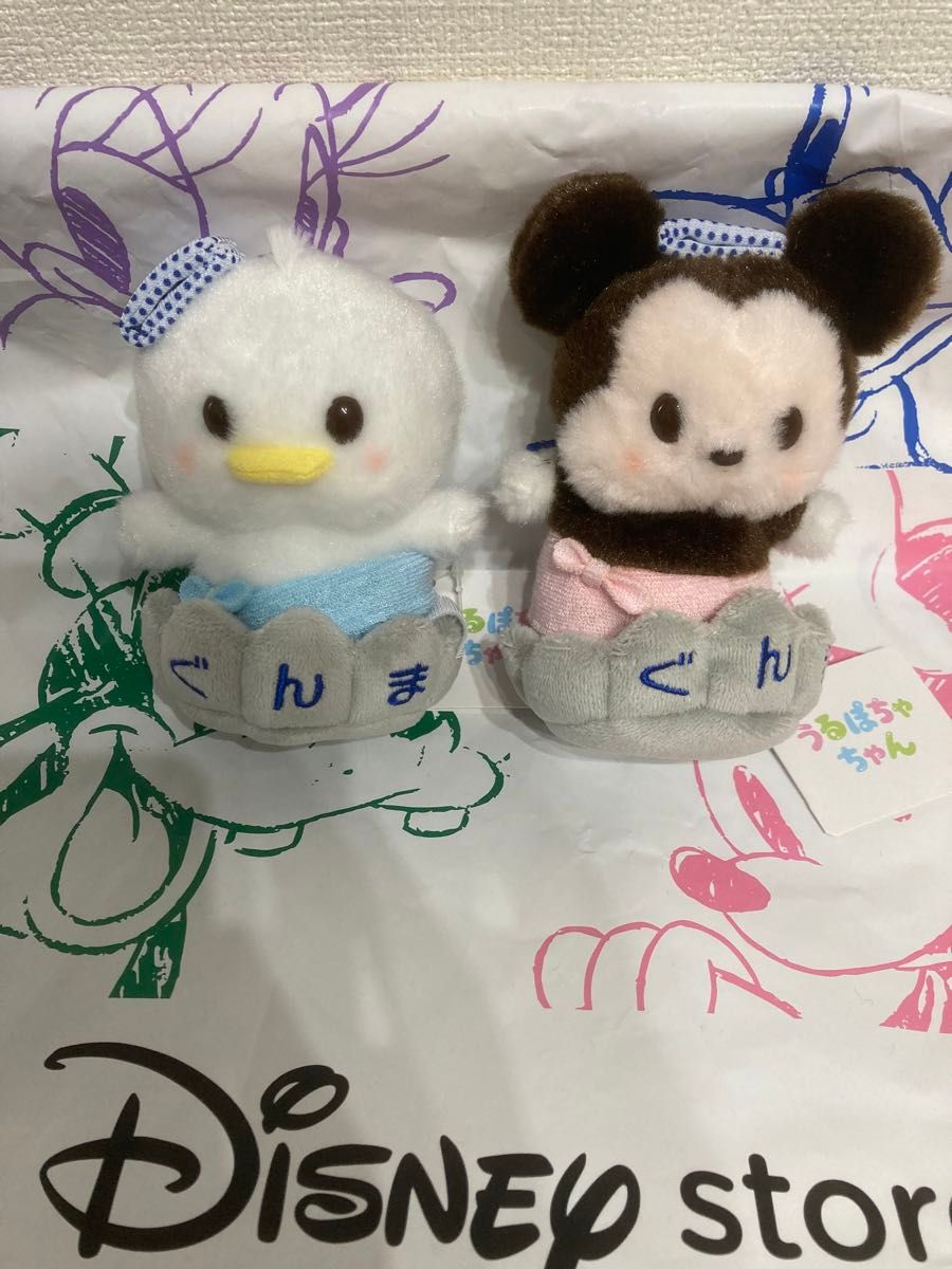 新品】ディズニーストア 群馬太田限定 うるぽちゃん 2個セット 新品】ディズニーストア 群馬太田限定 うるぽちゃん 2個セット