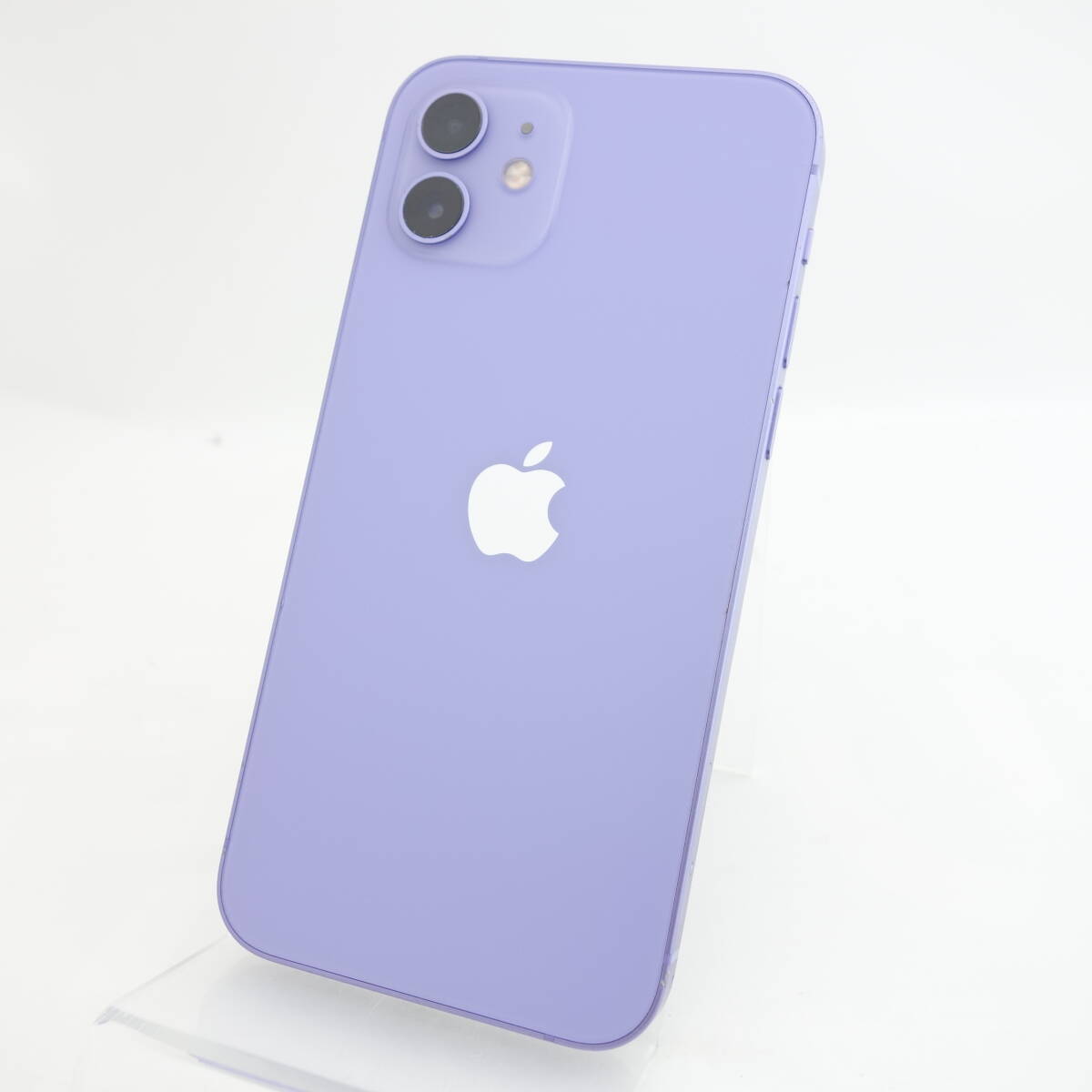 【ジャンク】iPhone12 容量不明 パープル Softbank版 アクティベーションロック 画面割れ 不具合品 部品取り用の画像2