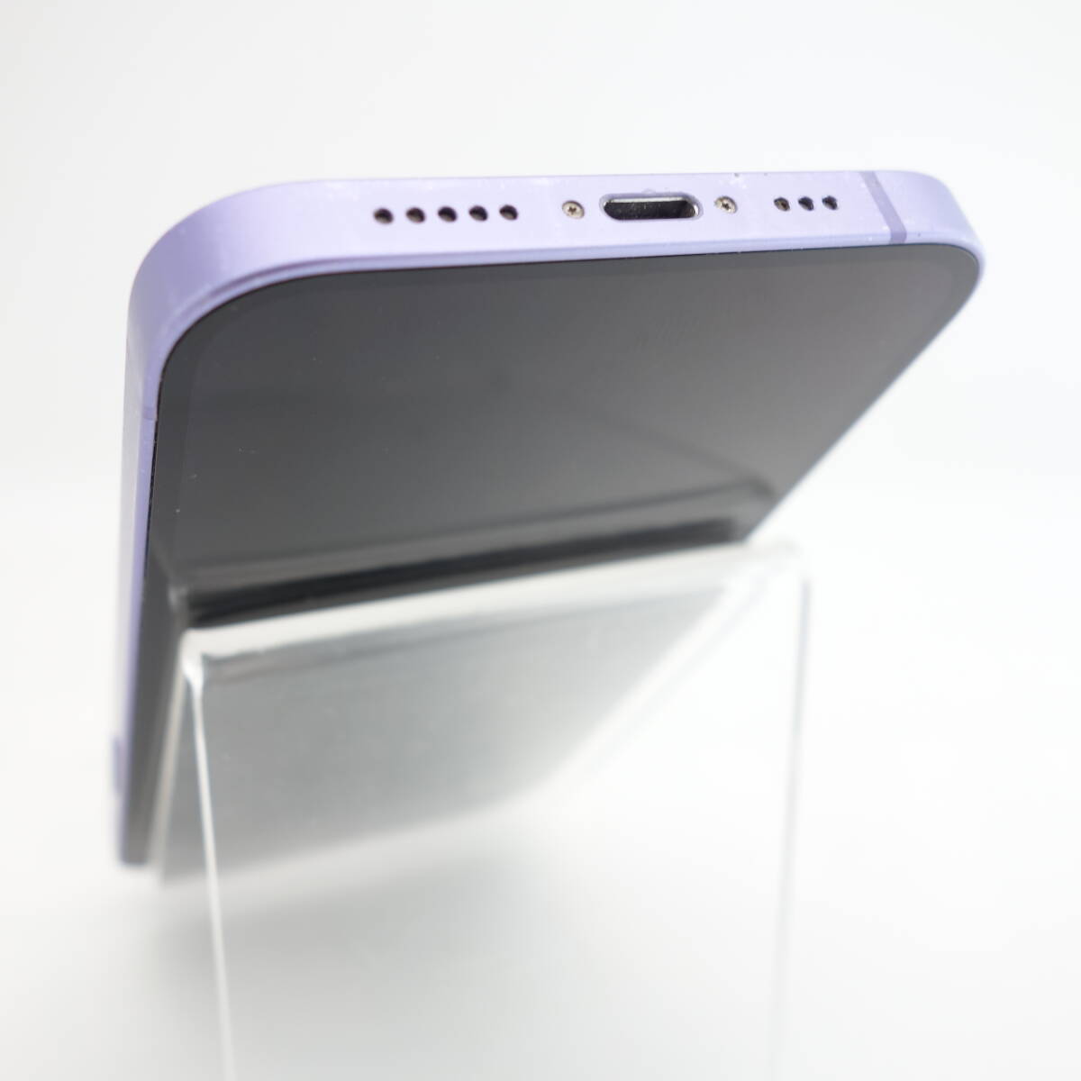 【ジャンク】iPhone12 容量不明 パープル au版 アクティベーションロック 液晶表示不良 不具合品 部品取り用の画像8