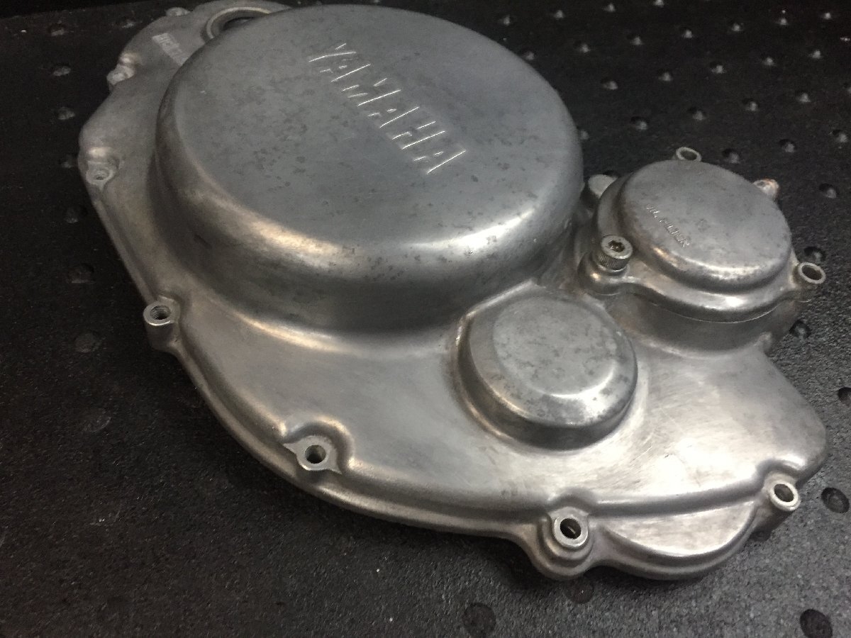 YAMAHA SR400 clutch cover case crack none! right crank cover ( search 1JR SR400-2 2H6 1JN RH01J SR500 custom real movement vehicle ..! Yamaha 