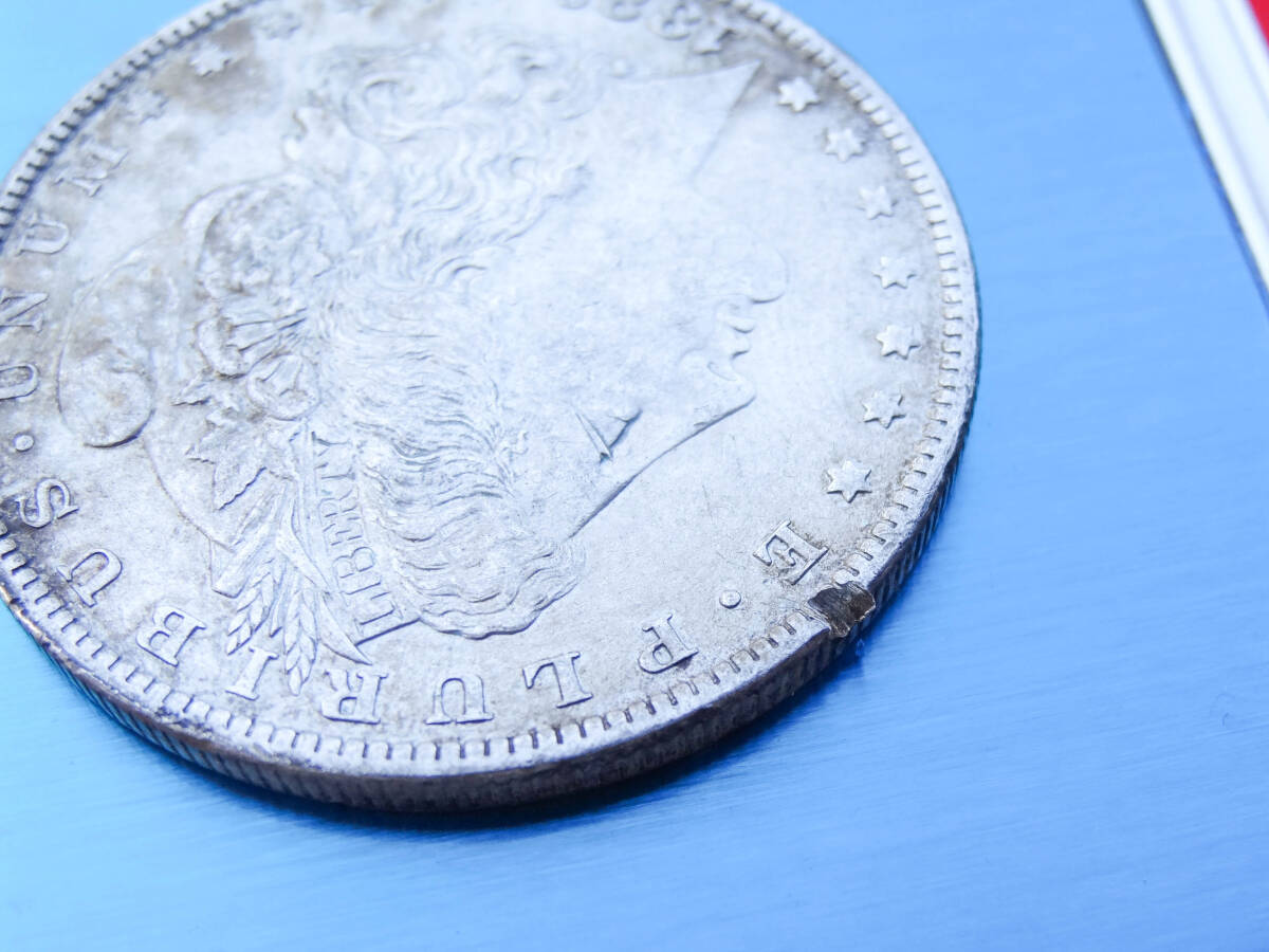 ◎1882年 アメリカ モルガンダラー 1ドル銀貨_画像4