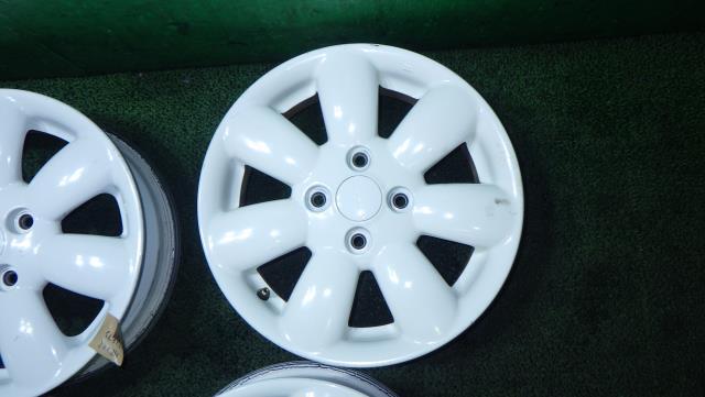 ラパン HE22S アルミホイール 14×4.5J/4本セット 中古の画像2