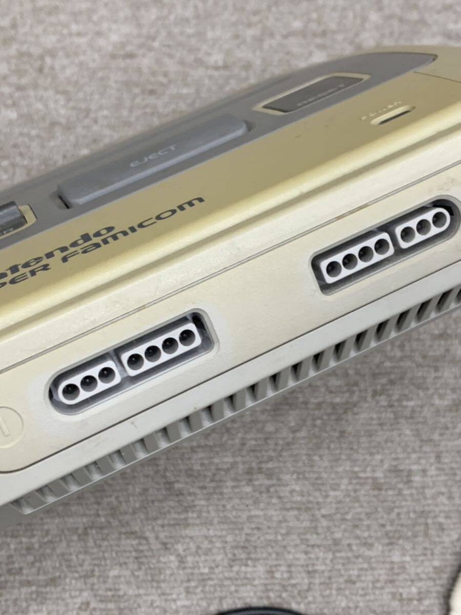 Nintendo スーパーファミコン SFC 通電OK 動作未確認 現状品 セット 引退品 6497の画像4