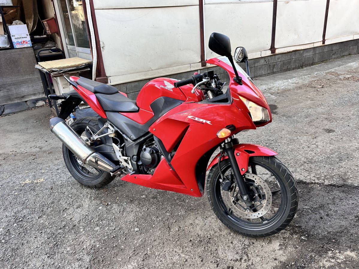 CBR250R 後期 走行27494キロ エンジン始動動画有り！返品可能！MC41 国内モデルの画像3