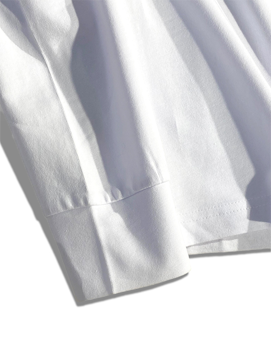 定価2.2万 ハイドロゲン HYDROGEN 着回ししやすい ブランドロゴ モックネック ロングスリーブTシャツ タートルネック ロンT 長袖 リブ袖の画像4