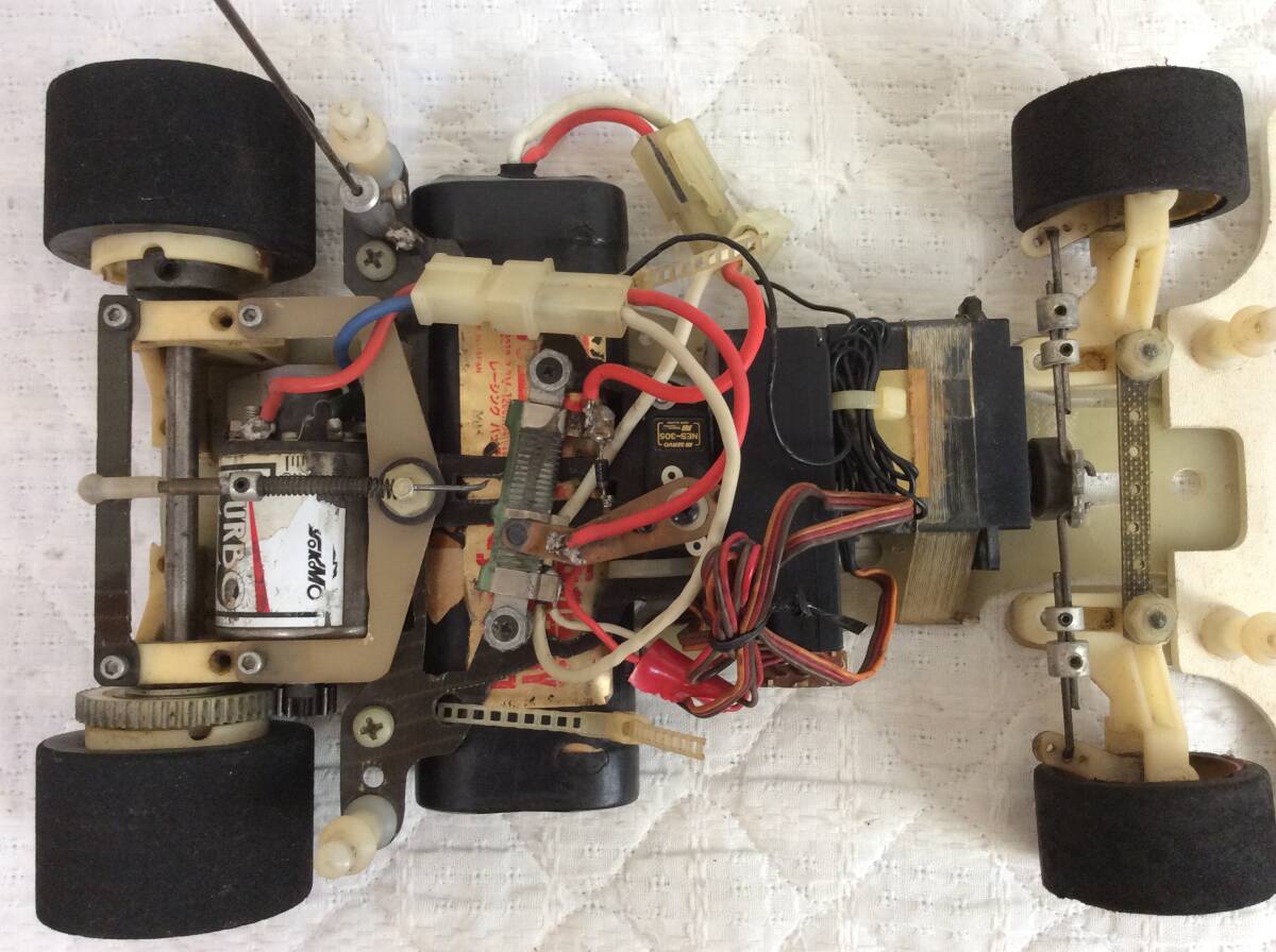 ラジコンカー ヨコモ 横堀模型 1/12 MINI RACER RC12 当時物 レトロ ビンテージ 貴重 ジャンク_画像7