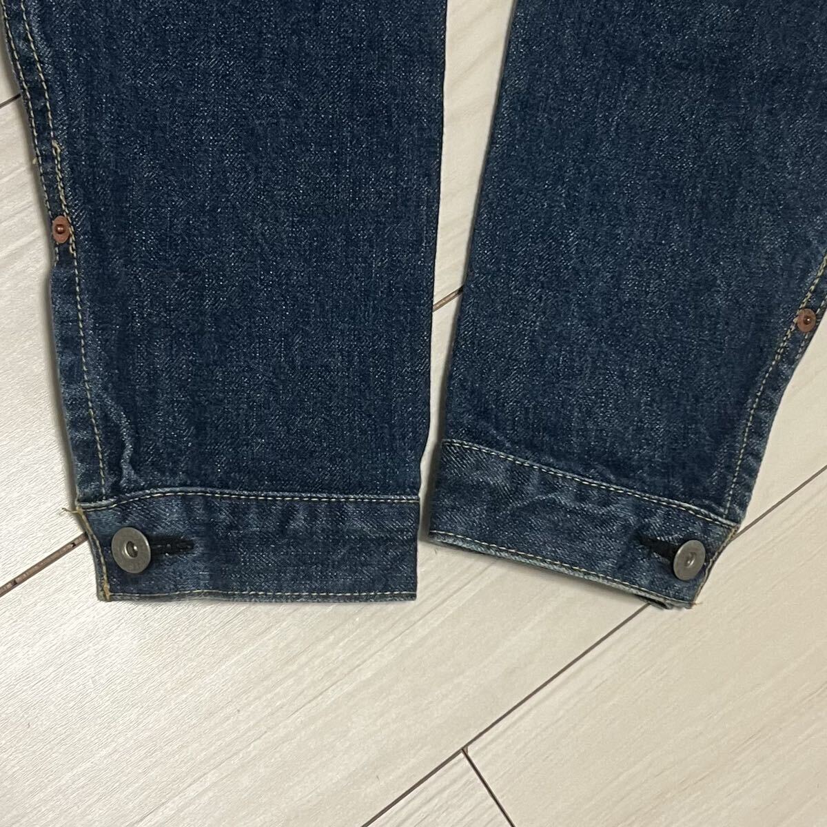 Levi's 71506 XX Gジャン ファースト 1st サイズ40 日本製 リーバイス セルビッジ レプリカ BigE 92年 デニムジャケット シンチバック 90s の画像5