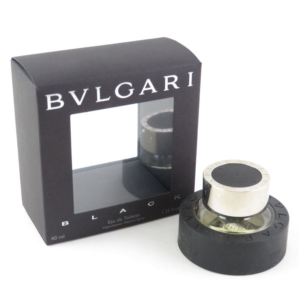 美品 BVLGARI ブルガリ ブラック 香水 40ml オードトワレ EDT 残量多 BO6679AA_画像1