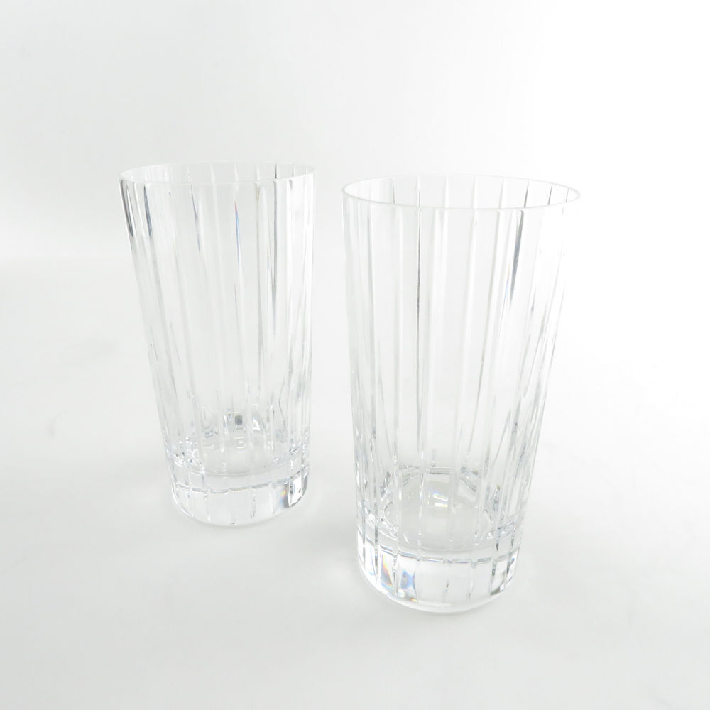 Baccarat バカラ ハーモニー ハイボールタンブラー 2点 クリスタル ペア グラス オールドファッション SU6236H