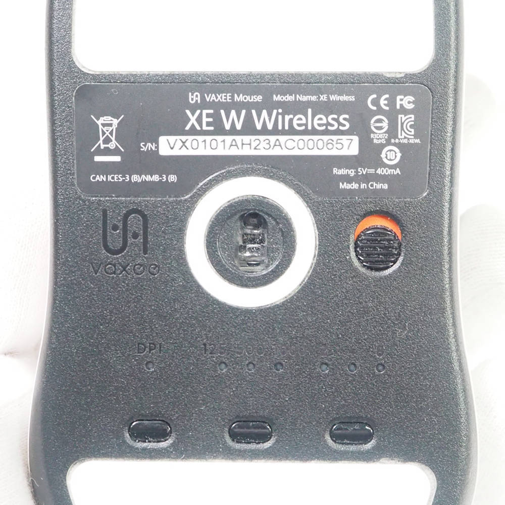 美品 VAXEE ヴァクシー XE Wireless VXD01 ワイヤレス ゲーミングマウス ゲーミング FPS eスポーツ PC周辺機器 HY864Cの画像5