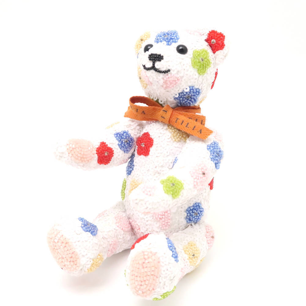 【最安値挑戦】 田川啓二 美品 ビーズクマ HY993 テディベア 座位17センチ 体長10cm - 30cm