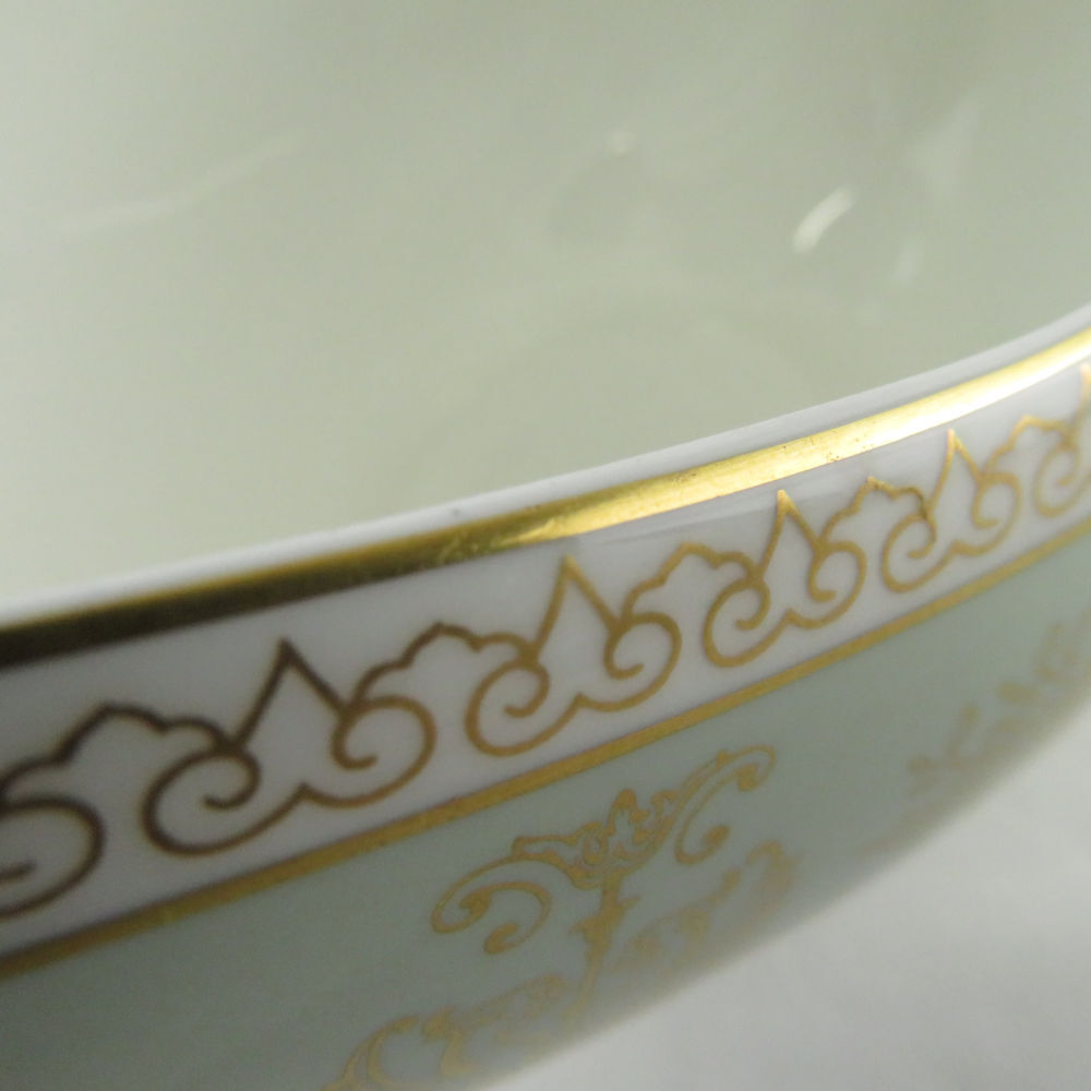 美品 WEDGWOOD ウェッジウッド コロンビア セージグリーン グレービーボート 1点 ソース カレー SY9046G_画像5