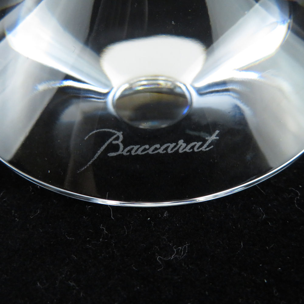 美品 Baccarat バカラ ベガ ワイングラス L 2客 ペア H18 SY9225Pの画像3