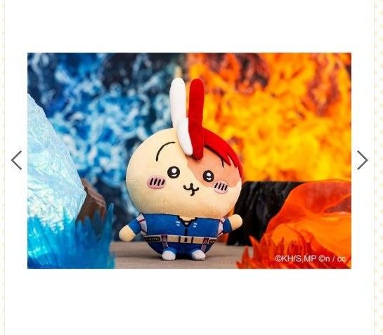 ちいかわ うさぎ 僕のヒーローアカデミア×ちいかわ ぬいぐるみS ちいかわ うさぎ 僕のヒーローアカデミア×ちいかわ ぬいぐるみS