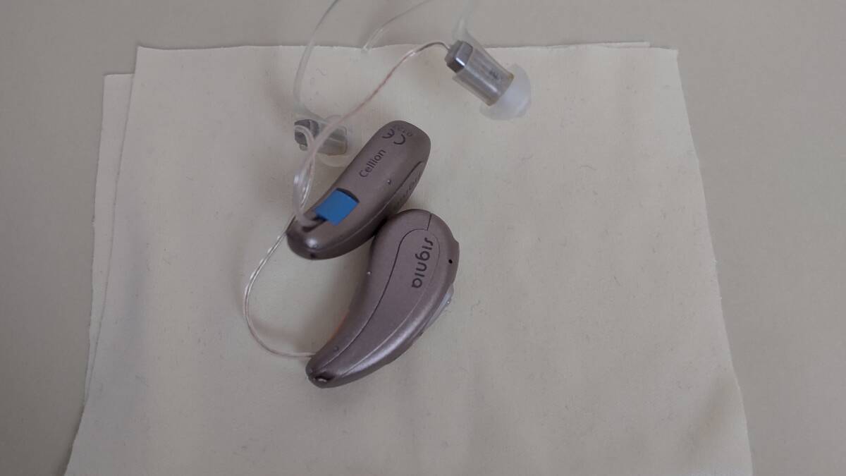 signia* Siemens HA CELLION 2PX/FLLISB(seli on ) rechargeable * ear .. type hearing aid both ear * accessory equipped 