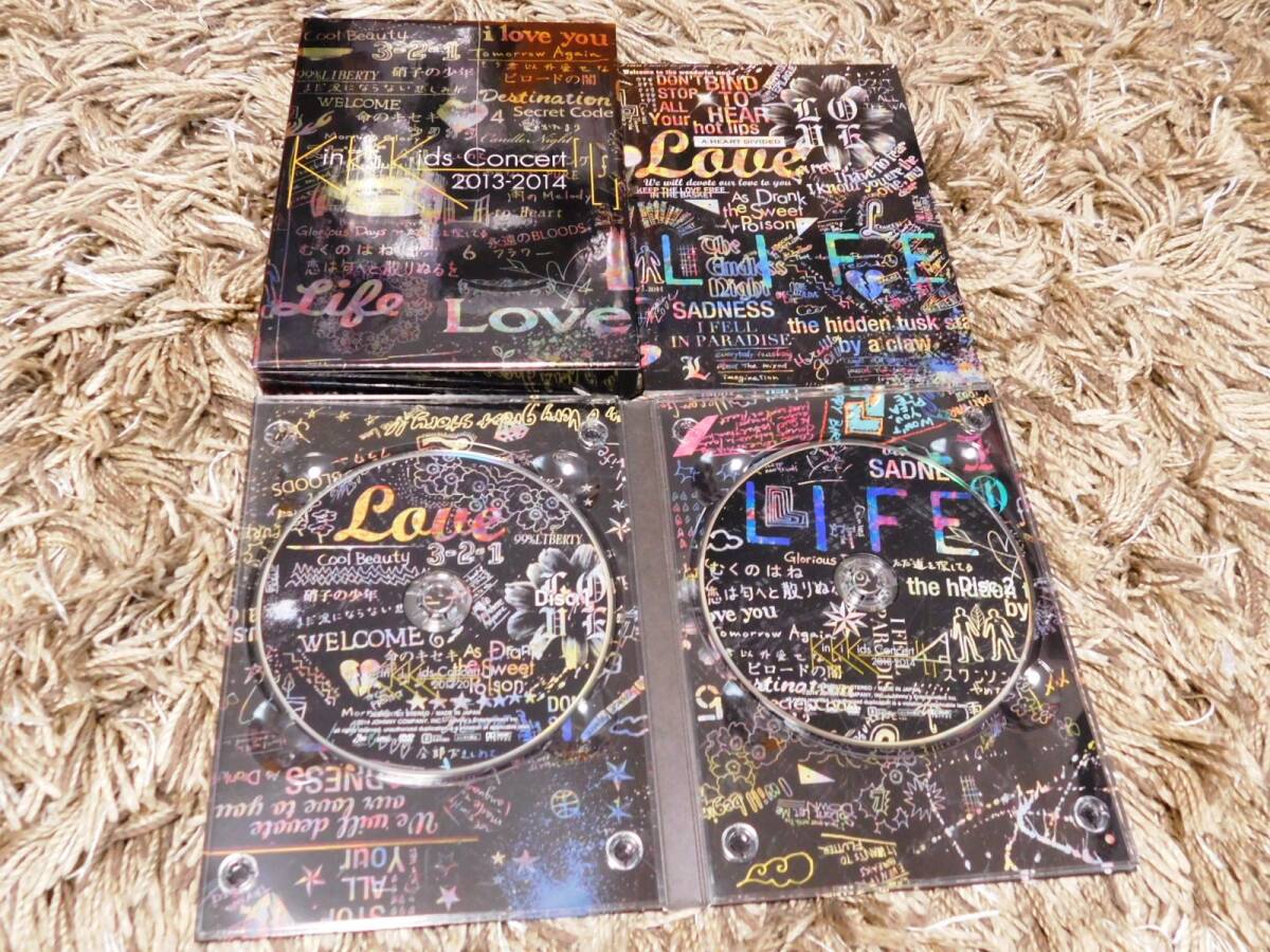 ■ KinKi Kids Concert 2013-2014 L 初回限定盤 DVD2枚組 堂本剛 堂本光一_画像2