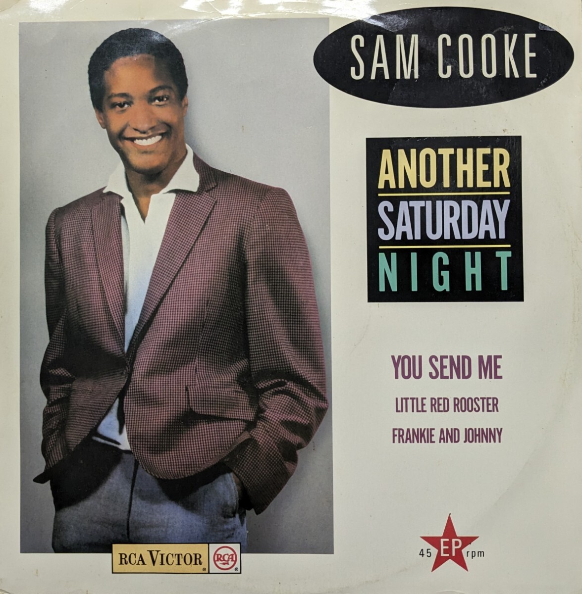 ☆SAM COOKE/ANOTHER SATURDAY NIGHT1986'UK RCA12INCHの画像1