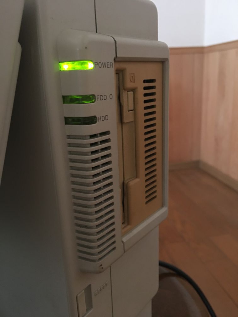 【ジャンク】 Fujitsu 富士通 FMR-50TX6 MS-DOS V3.10 FM-OASYS パソコン【NCNR】の画像6