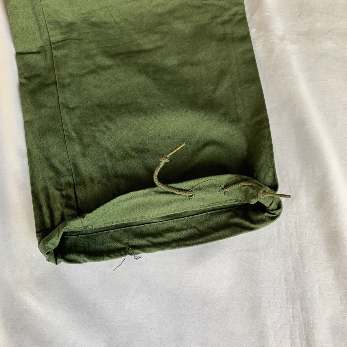 60s U.S.ARMY JUNGLE FATIGUE TROUSERS 3rd DEAD STOCK USARMY ジャングルファティーグ カーゴパンツ ノンリップ デッドストック 送料無料_画像6