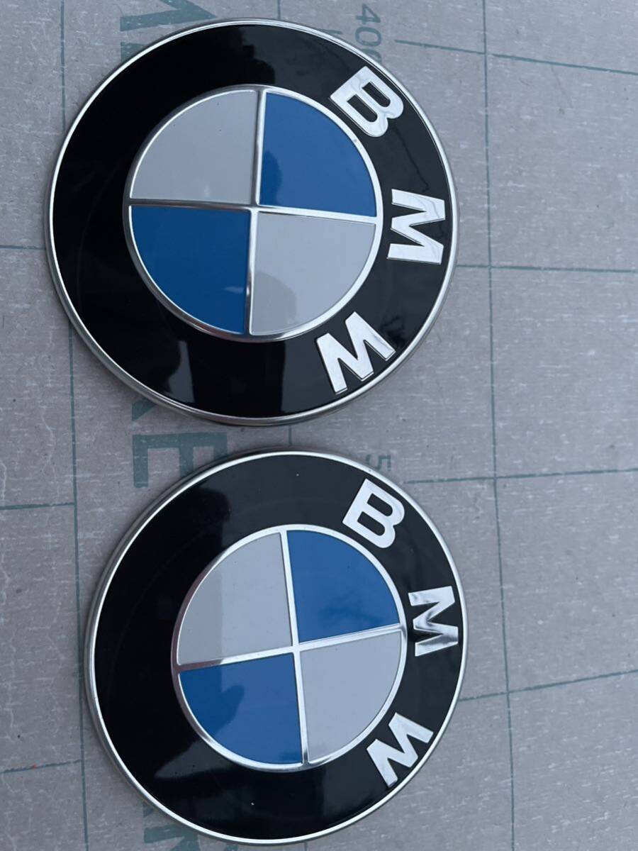 BMW F82M4 F80M3 F87M2 フロント　リヤ　エンブレム　中古品　状態綺麗　純正品_画像2