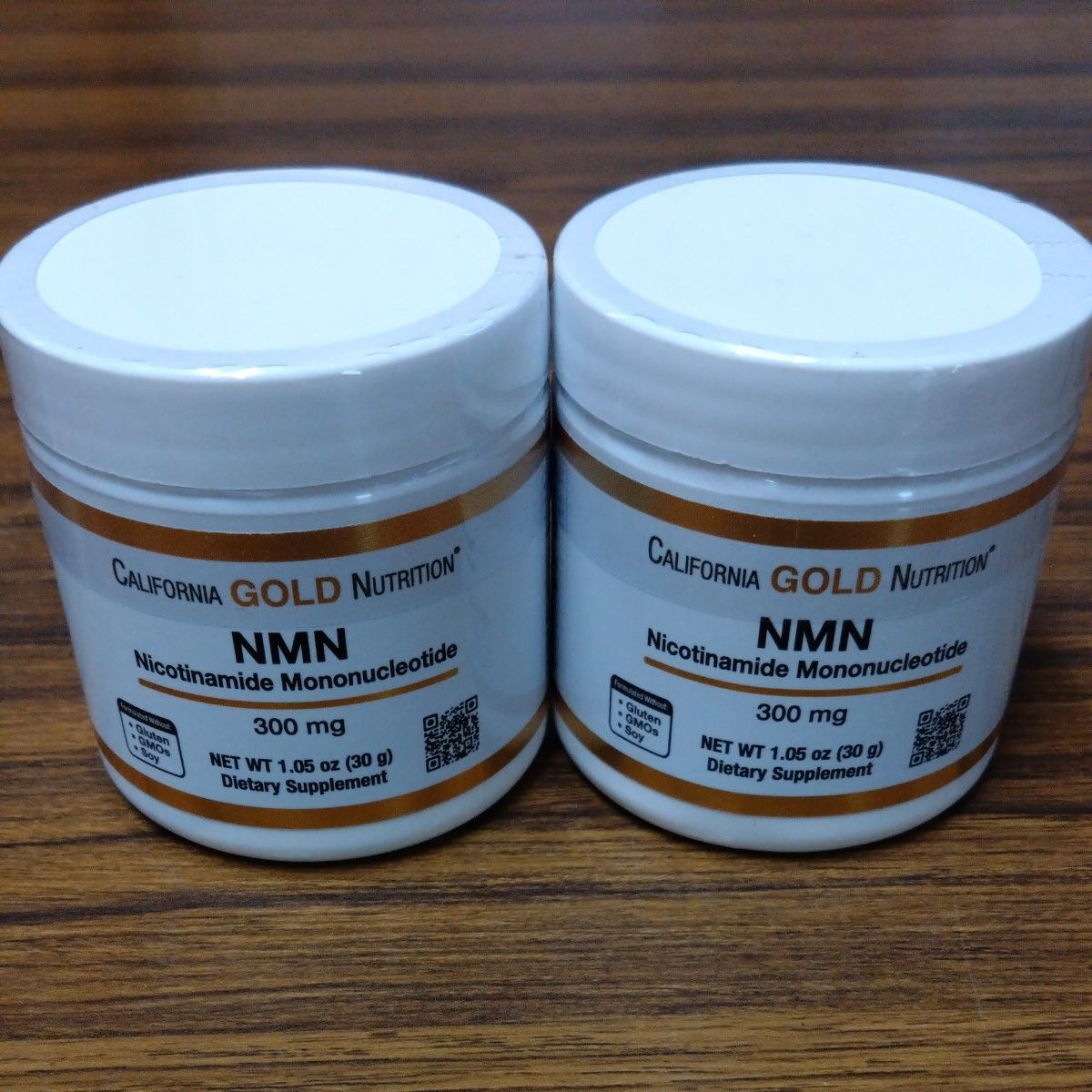 California Gold Nutrition MNM 100日分×2本　300mg　粉末　nmn