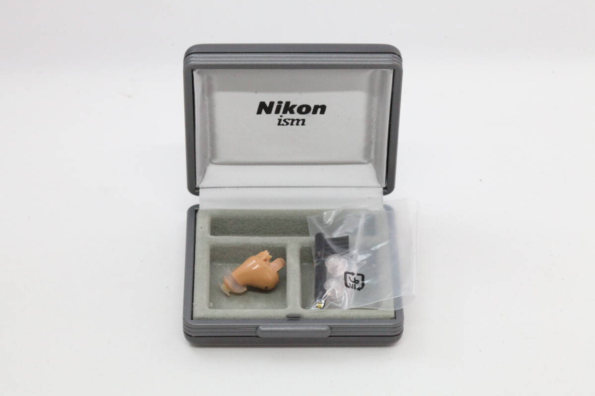 ★新品同様★ニコン・エシロール 耳あな型補聴器 左 Nikon NEF-M100 L イヤファッションの画像1