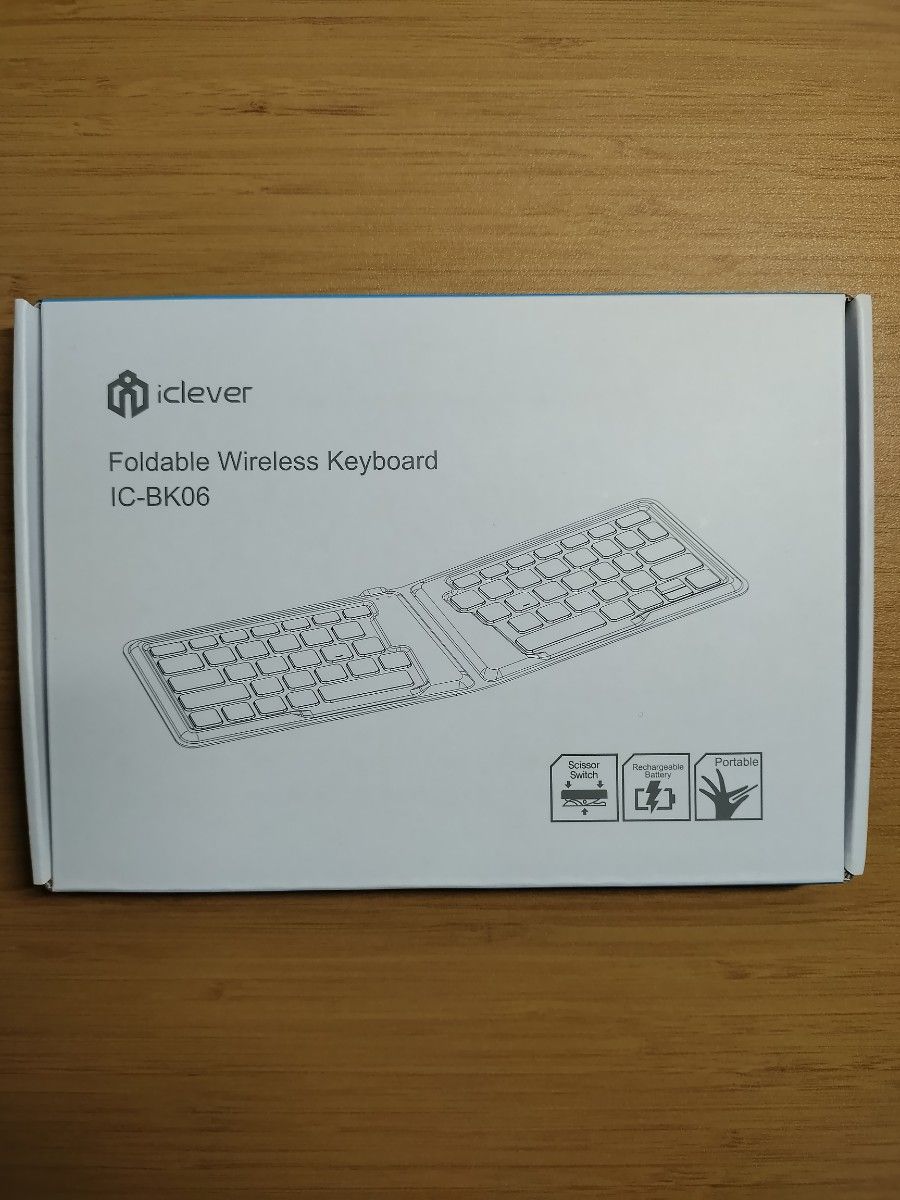 iClever Bluetooth 折りたたみキーボード  iOS / Android / Windows 対応 IC-BK06