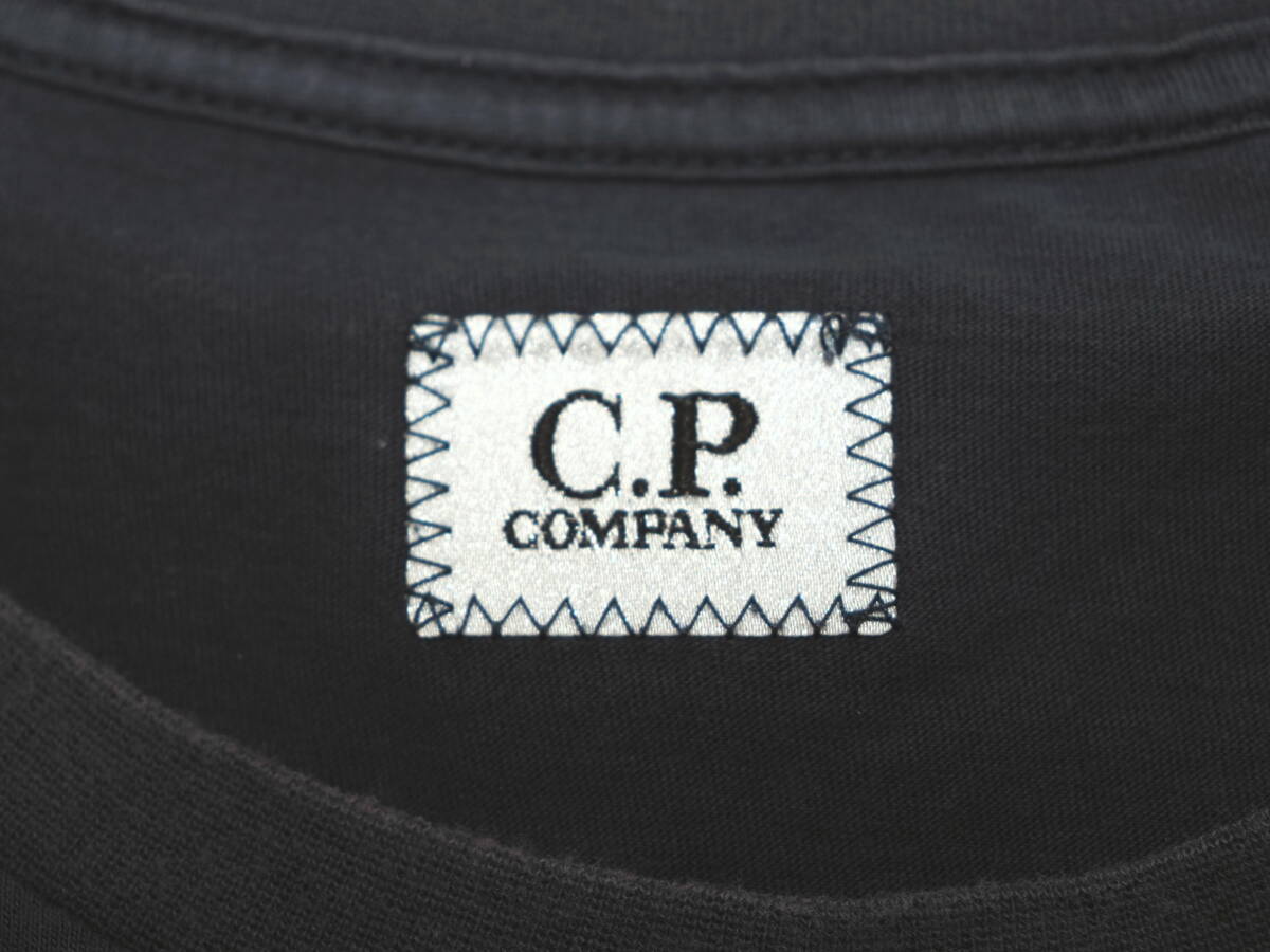 C.P.COMPANY C.P.カンパニー 19SSプリントTシャツM紺 ストーンアイランドの画像3