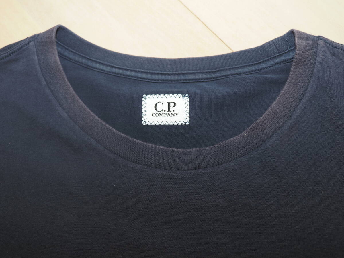 C.P.COMPANY C.P.カンパニー 19SSプリントTシャツM紺 ストーンアイランドの画像7