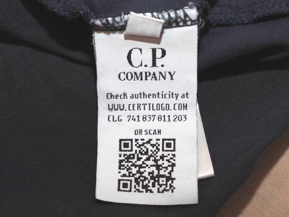 C.P.COMPANY C.P.カンパニー 19SSプリントTシャツM紺 ストーンアイランドの画像4