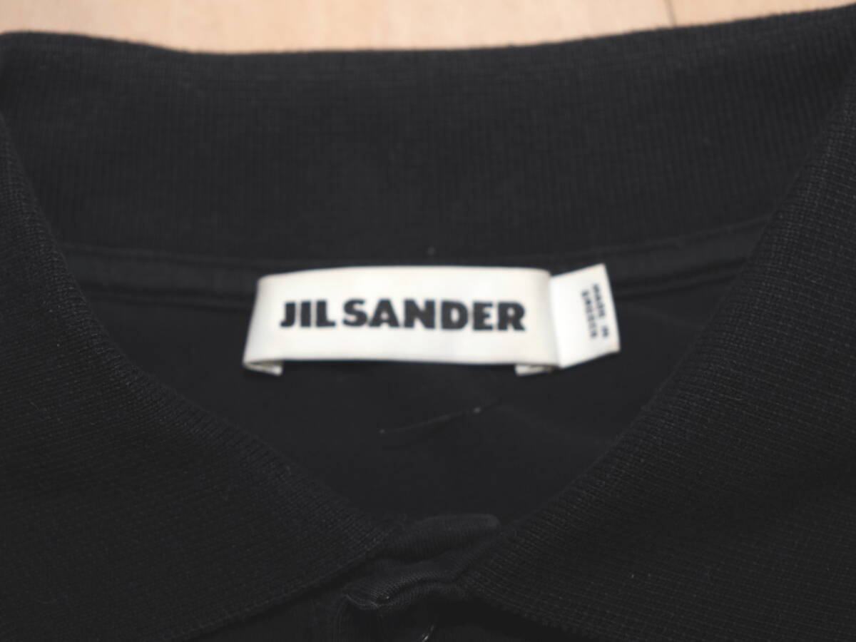 JIL SANDER ジルサンダー 19SSストレッチポロシャツS黒 OAMC_画像3