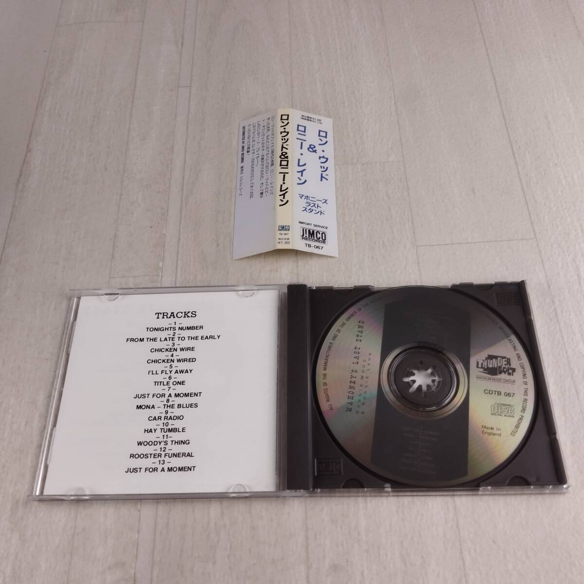 1MC5 CD ロン・ウッド＆ロニー・レイ マホニーズ・ラスト・スタンド _画像3