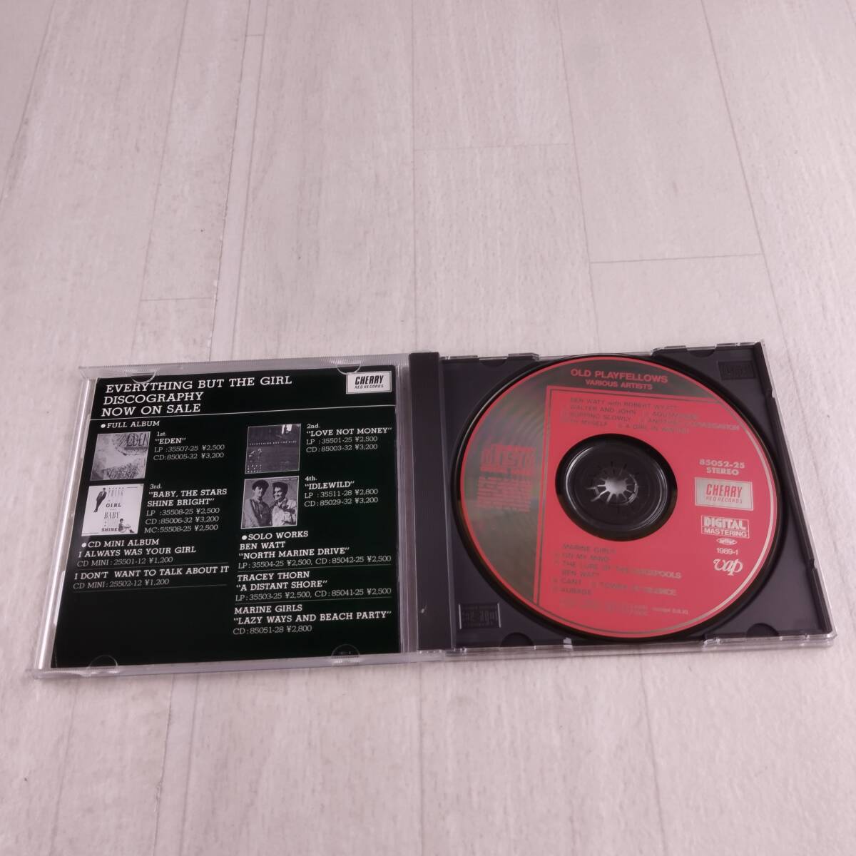 1MC8 CD BEN WATT & ROBERT WYATT オールド・プレイフェローズ_画像3