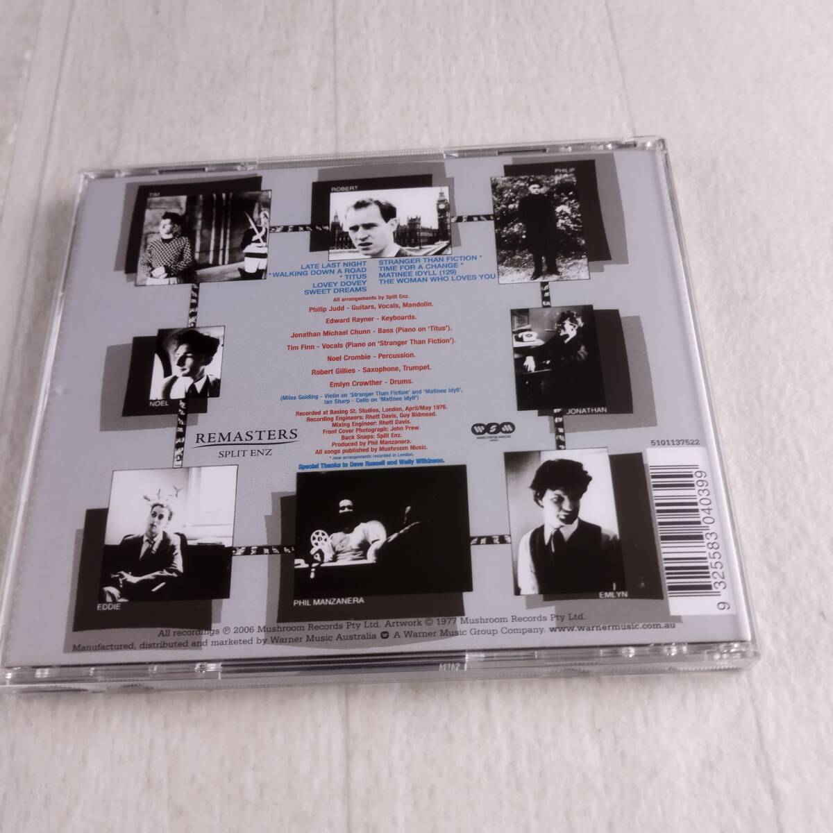 1MC6 CD split enz SECOND THOUGHTS スプリット・エンズの画像2