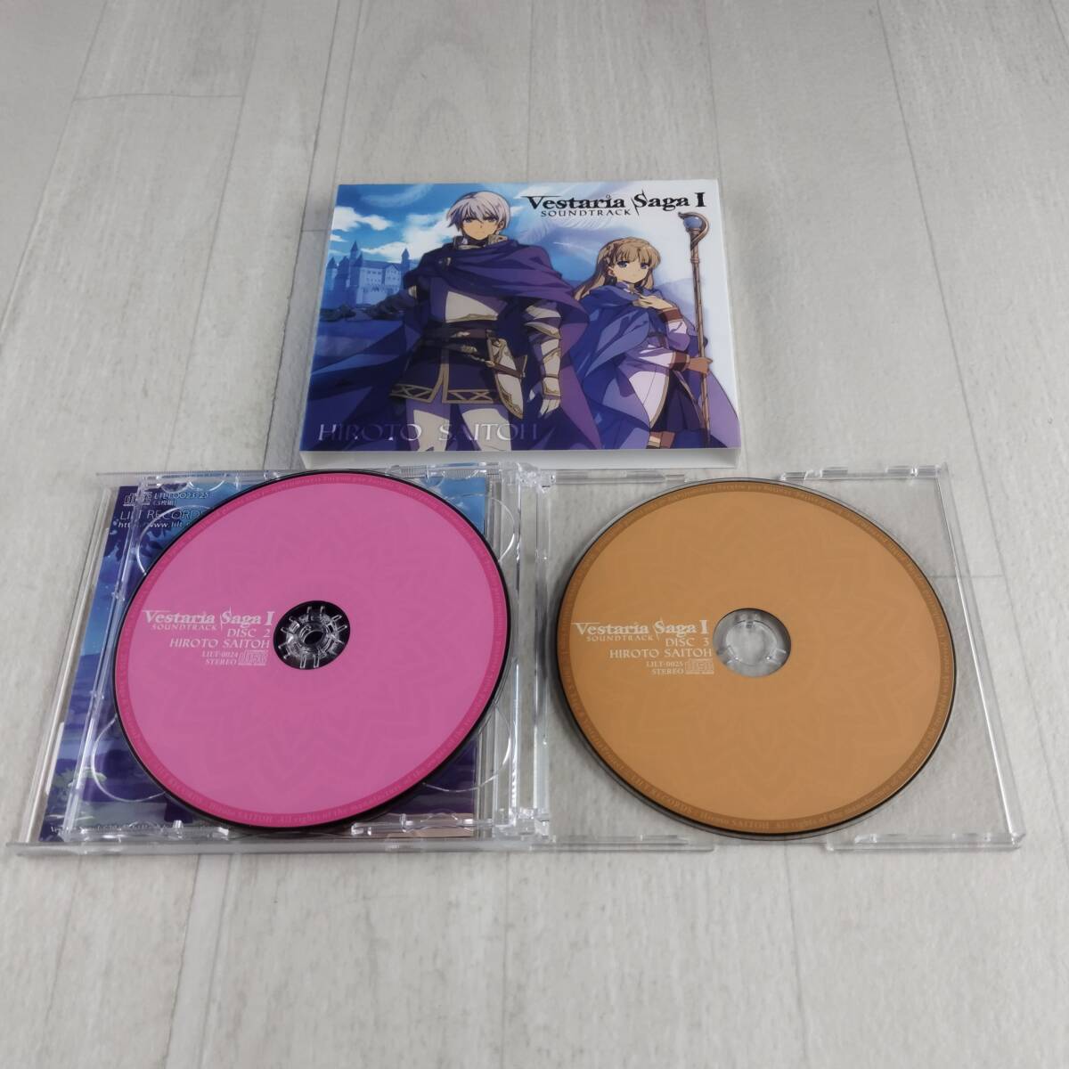 1MC7 CD ヴェスタリアサーガ サウンドトラックの画像5